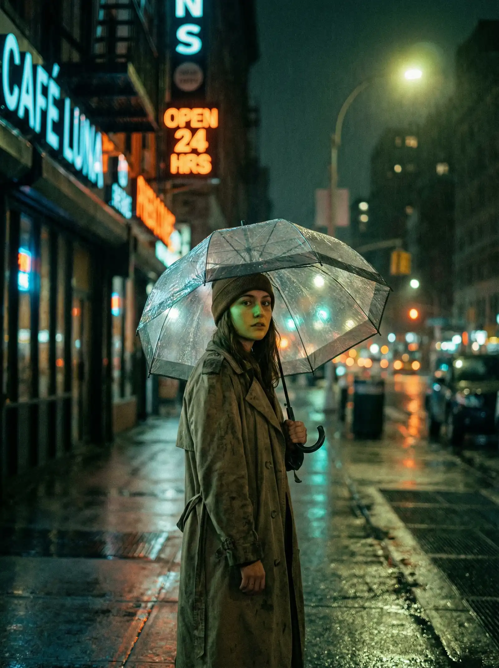 人前露出 本周佳作 - 雨夜独行